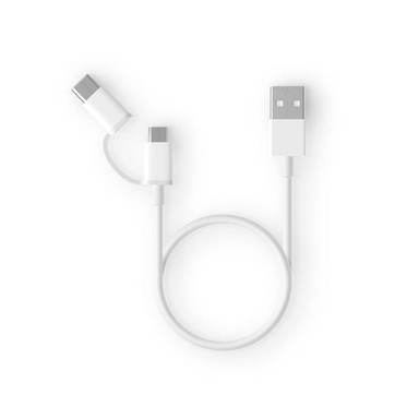 کابل تبدیل USB به USB-C/Micro USB زد ام آی (ZMI) مدل Al511 به طول 30cm