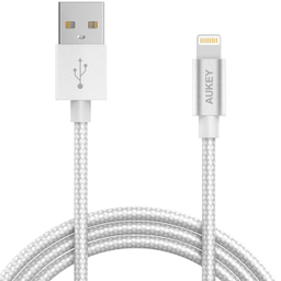 کابل تبدیل USB به Lightning آکی (Aukey) مدل Cb-D16 به طول 1.2m
