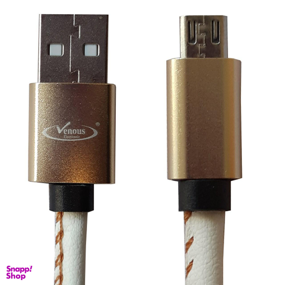 کابل تبدیل USB به Micro USB ونوس مدل K981 به طول 1m