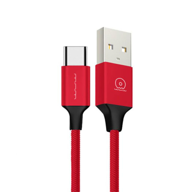 کابل تبدیل USB به USB-C دبلیو یو دبلیو (Wuw) مدل X86 به طول 90cm