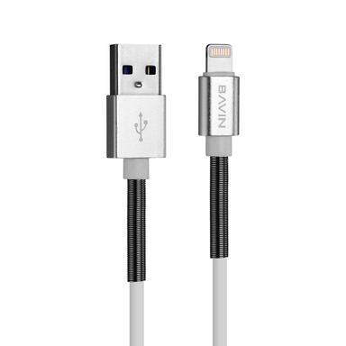 کابل تبدیل USB به Lightning باوین (Bavin) مدل Cb-037 به طول 1m