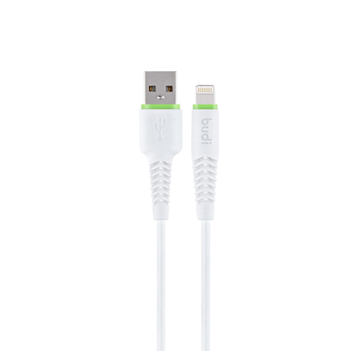 کابل USB به Lightning بودی (Budi) مدل M8J150L به طول 1.2m