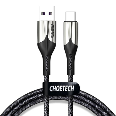 کابل تبدیل USB به USB-C چویتک (Choetech) مدل Ac0013 به طول 1m