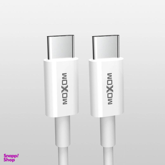کابل تبدیل USB-C به USB-C موکسوم (Moxom) مدل CC-71A به طول 1m