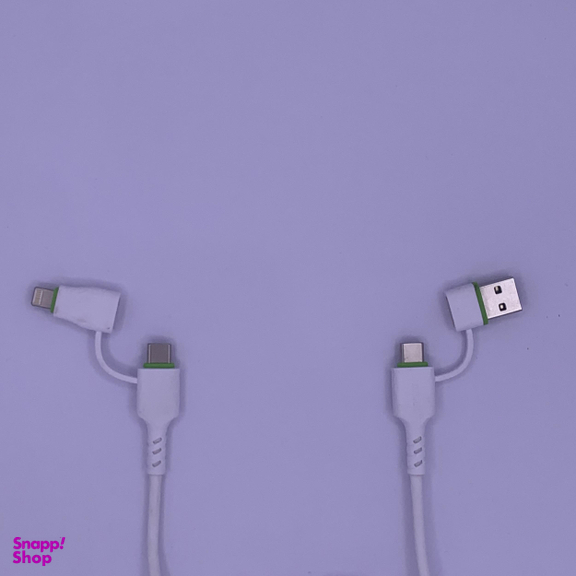 کابل تبدیل USB به USB-C/Lightning مودم کت (Modem Cat) مدل Mcb 010 به طول 1m