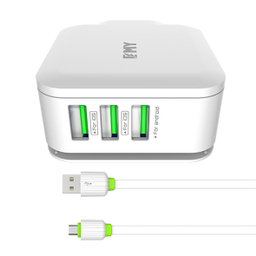 شارژر دیواری امی (Emy) مدل MY-225 به همراه کابل تبدیل Micro USB