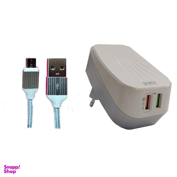 شارژر دیواری امی (Emy) مدل MY-230Q به همراه کابل تبدیل Micro USB