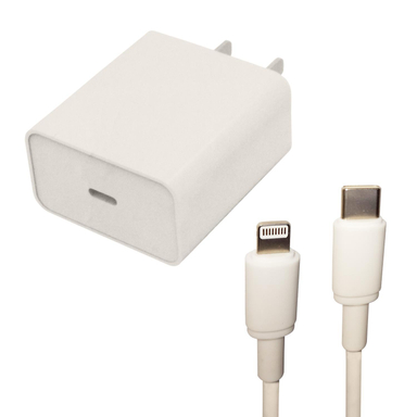 شارژر دیواری جووی (Joway) مدل V60 به همراه کابل تبدیل USB-C به Lightning