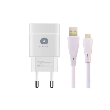 شارژر دیواری دبلیو یو دبلیو (Wuw) مدل T27 به همراه کابل تبدیل USB-C