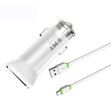 شارژر فندکی امی (Emy) مدل MY-115 به همراه کابل Micro USB