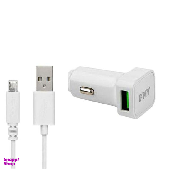 شارژر فندکی امی (Emy) مدل MY-31 به همراه کابل Micro USB