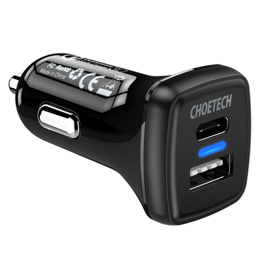 شارژر فندکی چویتک (Choetech) مدل Tc0005