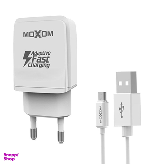 شارژر دیواری موکسوم (Moxom) مدل Kh-31Y به همراه کابل تبدیل Micro USB