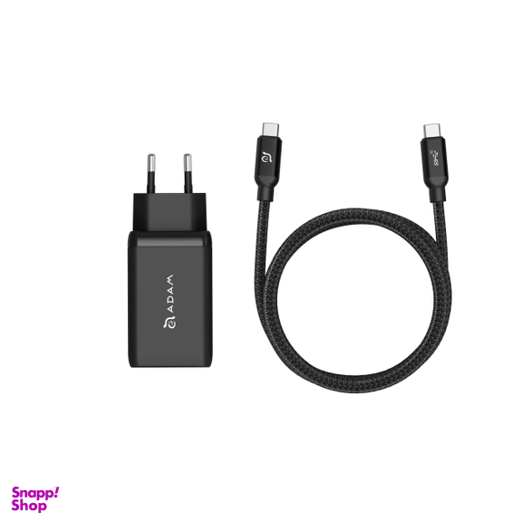 شارژر دیواری آدام المنتس (Adam Elements) مدل Omnia F6 به همراه کابل تبدیل USB-C