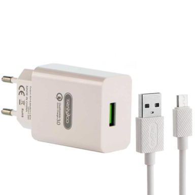 شارژر دیواری ترانیو (Tranyoo) مدل Se4 به همراه کابل تبدیل Micro USB
