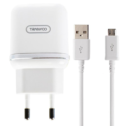 شارژر دیواری ترانیو (Tranyoo) مدل V60 به همراه کابل تبدیل Micro USB