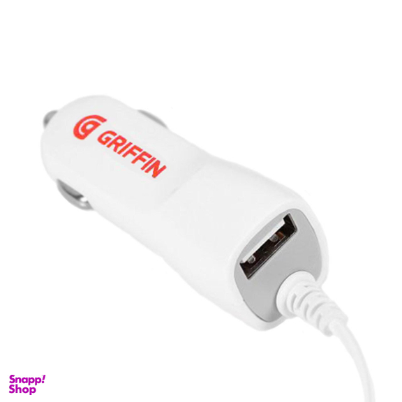شارژر فندکی گریفین (Griffin) مدل Premium به همراه کابل Lightning
