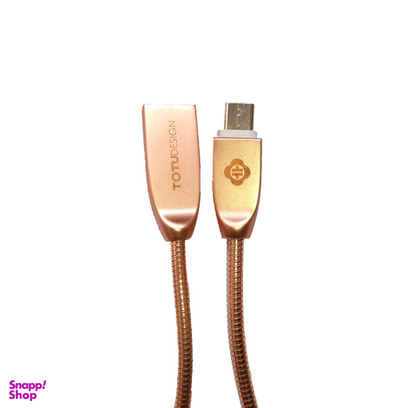 کابل تبدیل USB به Micro USB توتو (Totu) مدل Alloy به طول 1m