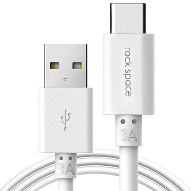 کابل تبدیل USB به USB-C راک اسپیس (Rock Space) مدل Rcb0544 به طول 1m