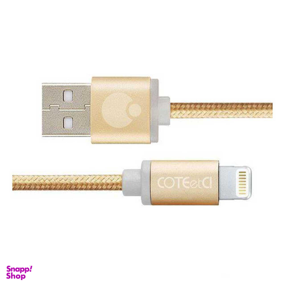کابل تبدیل USB به Lightning کوتتسی (Coteetci) مدل M30 به طول 3m