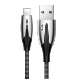 کابل تبدیل USB به لایتینینگ توتو (Totu) مدل Blb-006 به طول 1.88m
