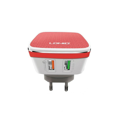 شارژر دیواری الدینیو (Ldino) مدل A2405Q به همراه کابل تبدیل USB-C