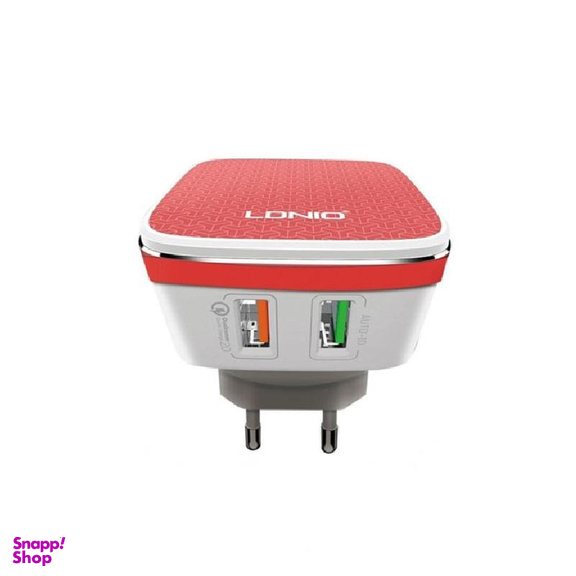 شارژر دیواری الدینیو (Ldino) مدل A2405Q به همراه کابل تبدیل USB-C