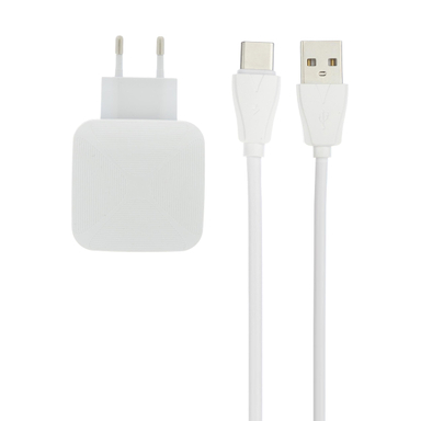 شارژر دیواری الدینیو (Ldino) مدل A3310Q به همراه کابل تبدیل USB-C