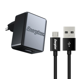 شارژر دیواری انرجایزر (Energizer) مدل Aca1Aeucmc3 به همراه کابل تبدیل Micro USB