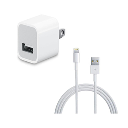 شارژر دیواری بوف (Buff) مدل Powerplus-4X به همراه کابل تبدیل Lightning