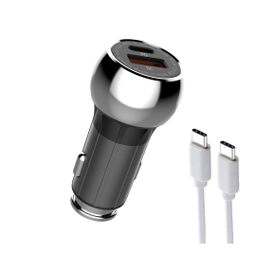 شارژر فندکی الدینیو (Ldino) مدل C1 به همراه کابل USB-C
