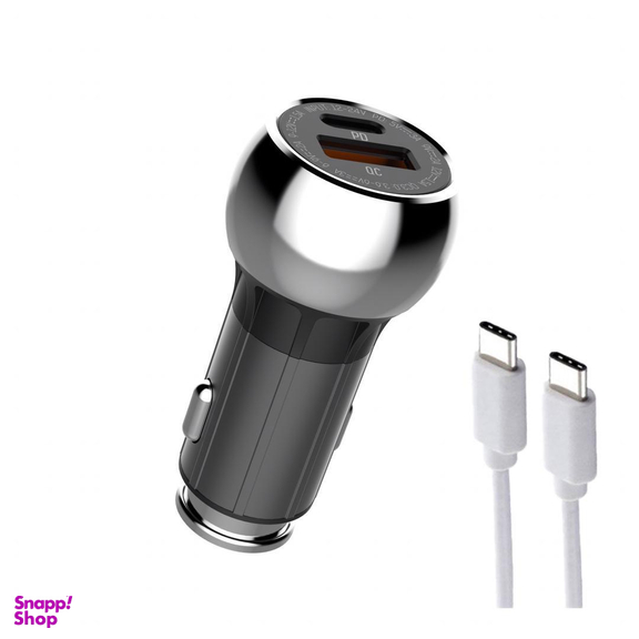 شارژر فندکی الدینیو (Ldino) مدل C1 به همراه کابل USB-C