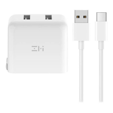 شارژر دیواری زد ام آی (ZMI) مدل Ha622 به همراه کابل تبدیل USB-C