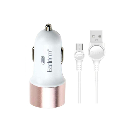 شارژر فندکی ارلدوم (Earldom) مدل Es-123 به همراه کابل Micro USB
