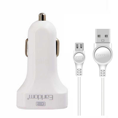شارژر فندکی ارلدوم مدل Es-131 به همراه کابل Micro USB