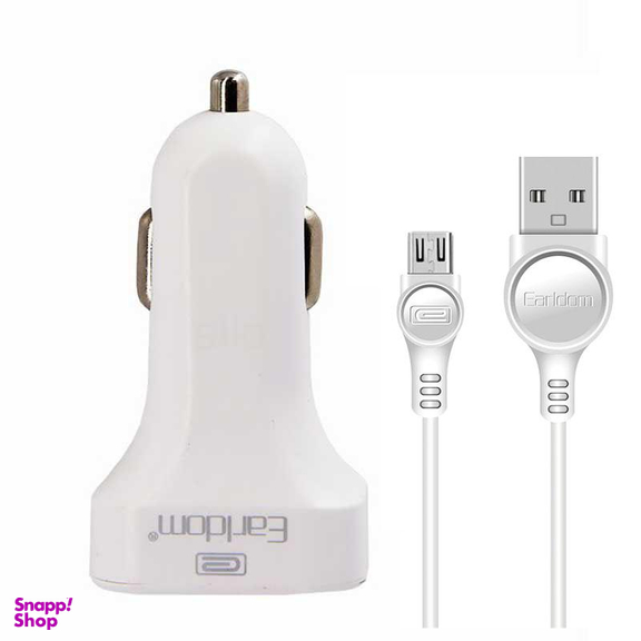 شارژر فندکی ارلدوم مدل Es-131 به همراه کابل Micro USB
