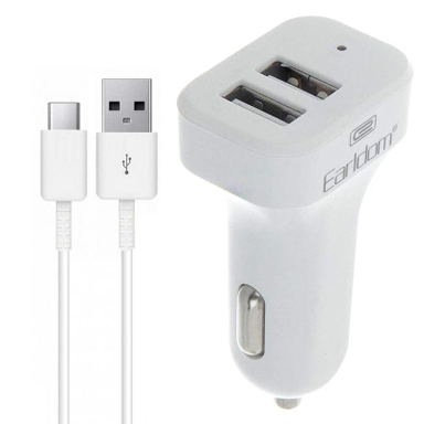 شارژر فندکی ارلدوم (Earldom) مدل Es-131 به همراه کابل تبدیل USB