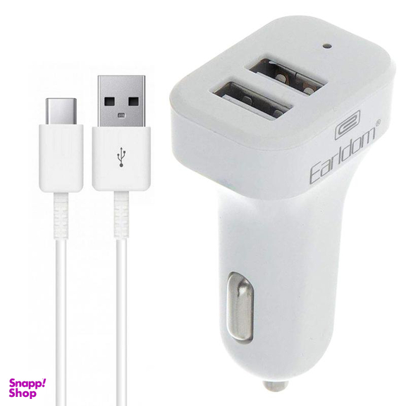 شارژر فندکی ارلدوم (Earldom) مدل Es-131 به همراه کابل تبدیل USB