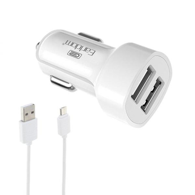 شارژر فندکی ارلدوم (Earldom) مدل Es-132 به همراه کابل تبدیل Micro USB