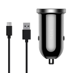 شارژر فندکی توتو (Totu) مدل Jane به همراه کابل تبدیل USB-C