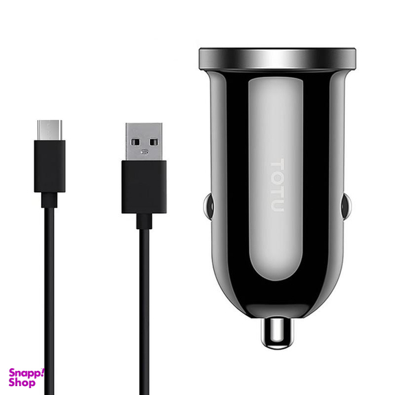 شارژر فندکی توتو (Totu) مدل Jane به همراه کابل تبدیل USB-C