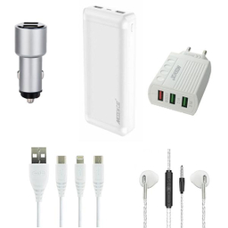 مجموعه لوازم جانبی موبایل مودم کت (Modem Cat) مدل 5In1