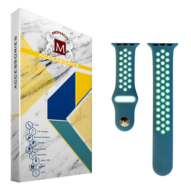 بند موناکو (Monaco) مدل Rainbow 18 مناسب ساعت هوشمند Apple Watch 38/40mm