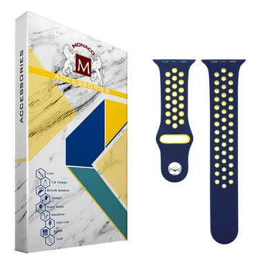 بندموناکو (Monaco) مدل Rainbow 09 مناسب ساعت هوشمند Apple Watch 42/44mm