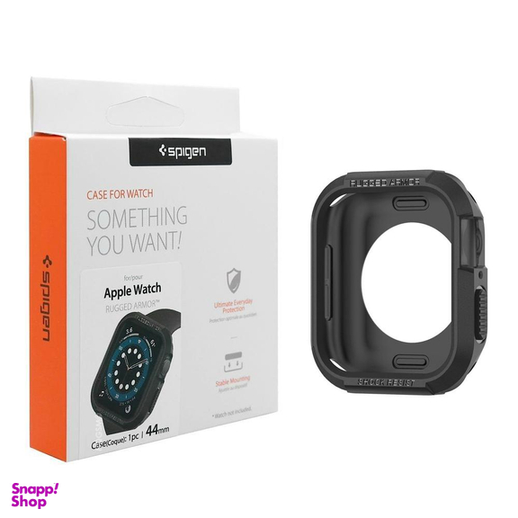 کاور اسپیگن (Spigen) مدل Rugged Armor مناسب ساعت هوشمند Apple Watch 44mm