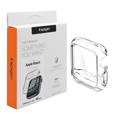 کاور اسپیگن (Spigen) مدل Ultra Hybrid مناسب ساعت هوشمند Apple Watch 40mm
