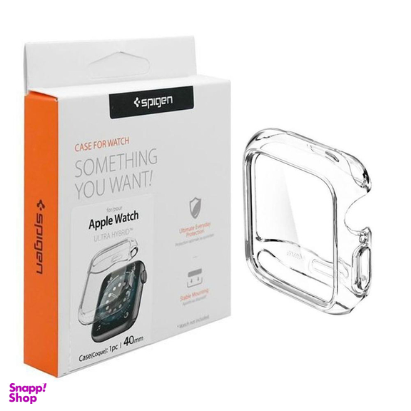 کاور اسپیگن (Spigen) مدل Ultra Hybrid مناسب ساعت هوشمند Apple Watch 40mm