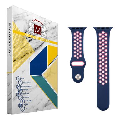 بند موناکو (Monaco) مدل Rainbow 12 مناسب ساعت هوشمند Apple Watch 42/44mm