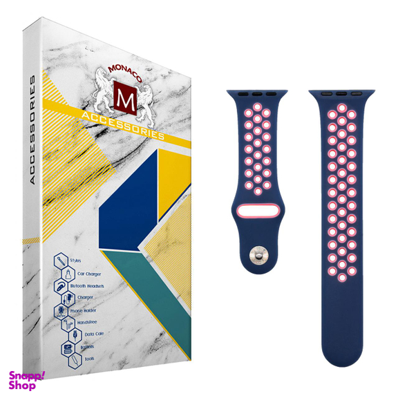 بند موناکو (Monaco) مدل Rainbow 12 مناسب ساعت هوشمند Apple Watch 42/44mm