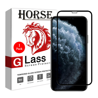 گلس فول چسب هورس (Horse) مدل iPhone 11